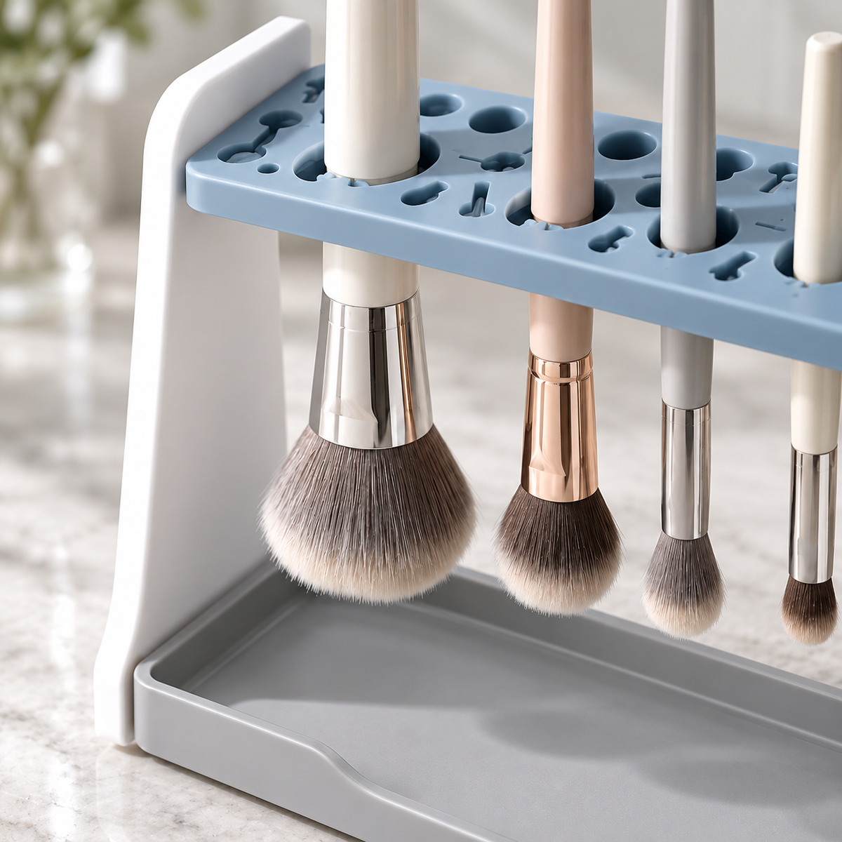 Nuvessaro Hanging Makeup Brush Drying Stand