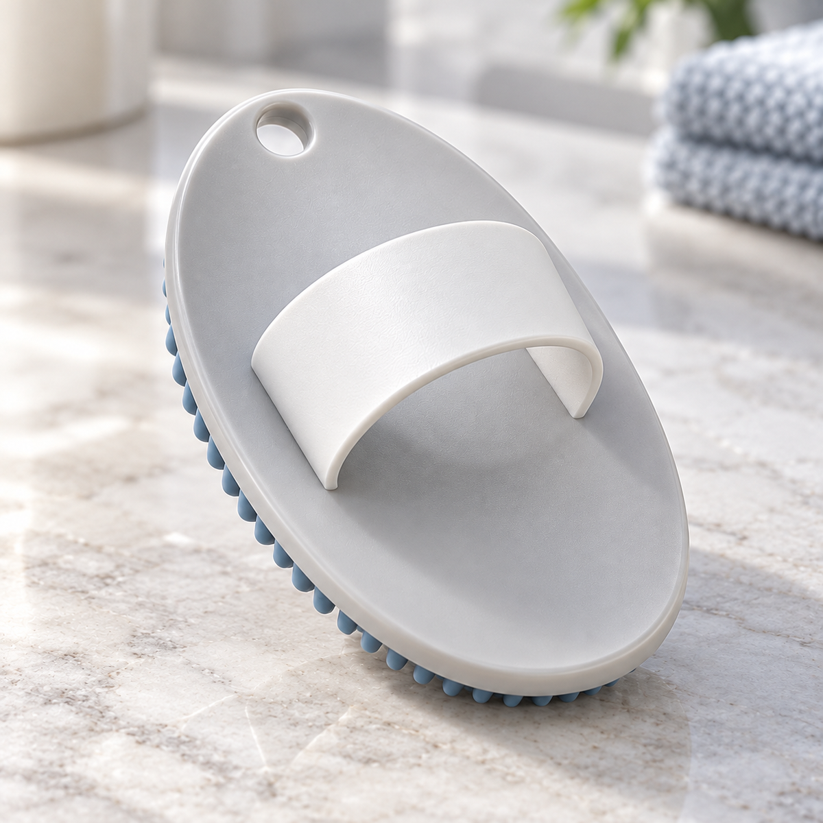 Nuvessaro Finger-Hold Makeup Brush Cleaning Pad
