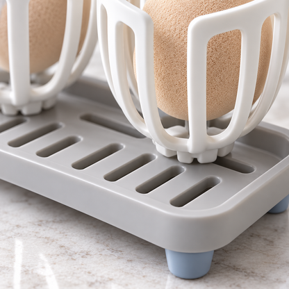 Nuvessaro Open-Frame Makeup Sponge Drying Stand