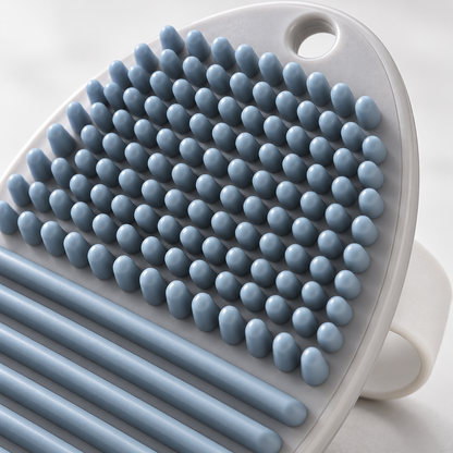Nuvessaro Finger-Hold Makeup Brush Cleaning Pad