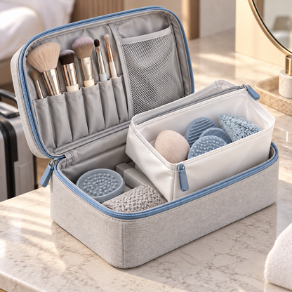 Nuvessaro Makeup Tool Care Organiser Bag
