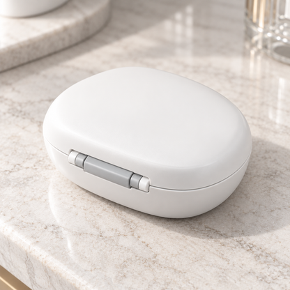 Nuvessaro Flip-Open Makeup Sponge Cleaning Box