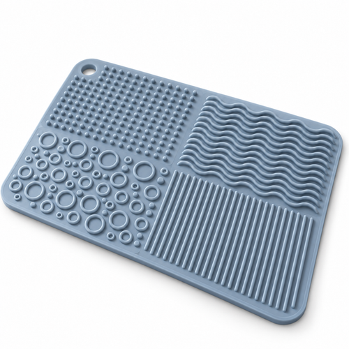 Nuvessaro Textured Makeup Brush Cleaning Mat