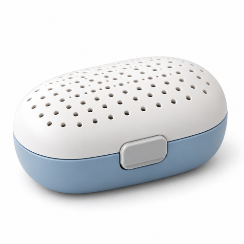 Nuvessaro Ventilated Makeup Sponge Travel Case