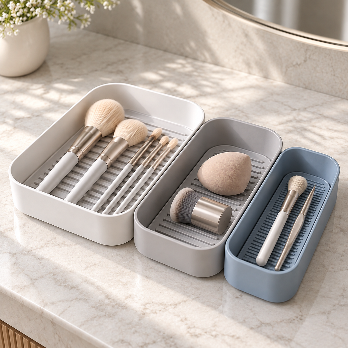 Nuvessaro Vanity Organisation Trays